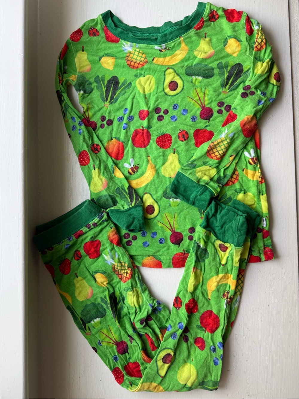 Little sleepies fruit two piece pj set
